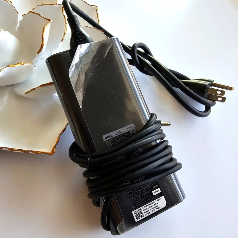 Genuine Dell 130W Laptop Charger AC Adapter HA130PM130, New Condition, No Box